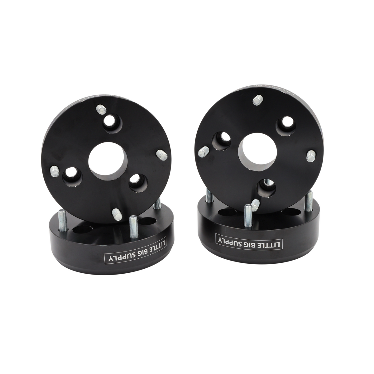 Little Big Supply wheel adapters that convert factory hubs to the 4x156 bolt pattern