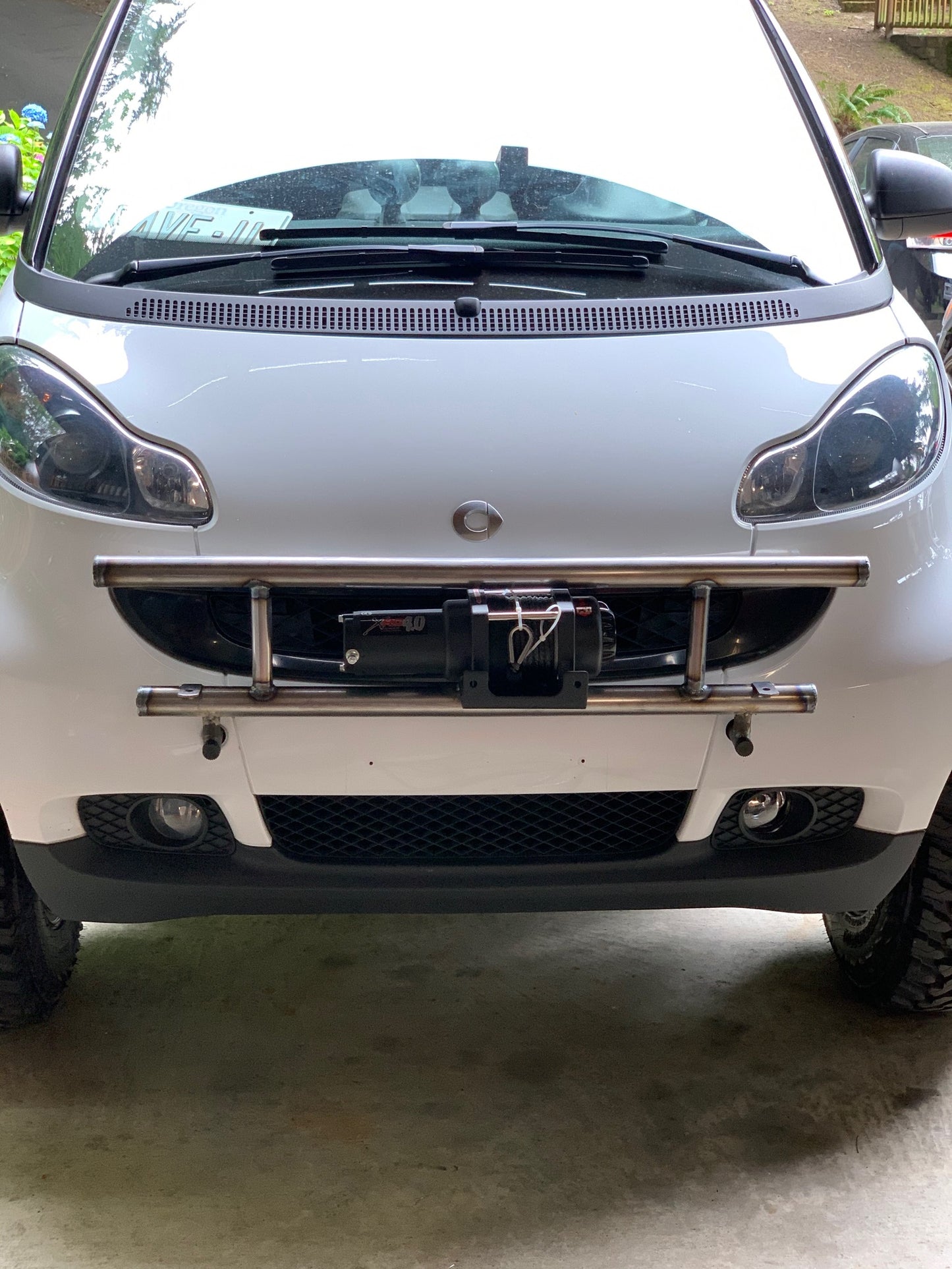 Little Big Supply™ Tubular Front Bumper for Smart Fortwo 451