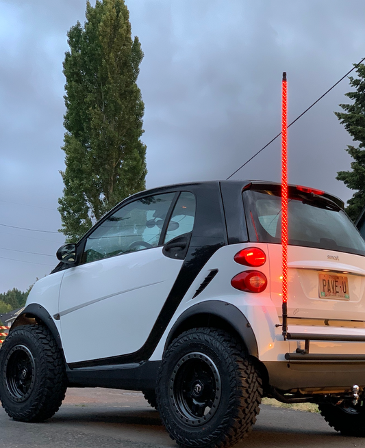 LED Multicolor Whip Antenna